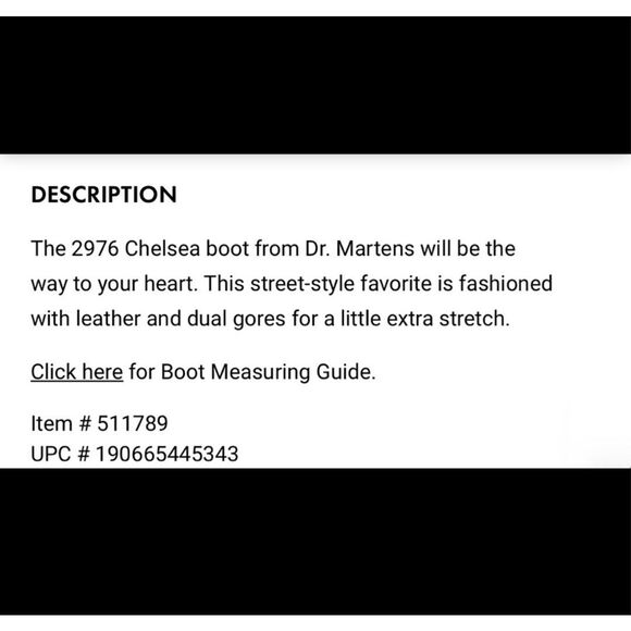 Doc Martens White Softy T Chelsea Boots 2976 Dr. Martens, Women’s Size 6 NIB NEW - Picture 6 of 16